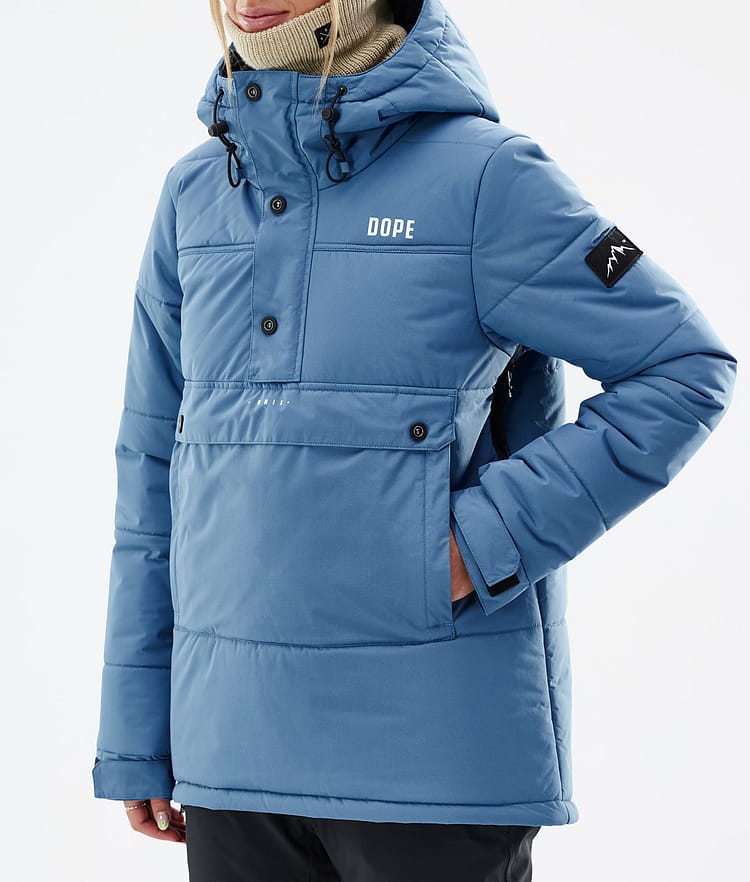 Dope Puffer W Snowboardjacke Damen Blue Steel