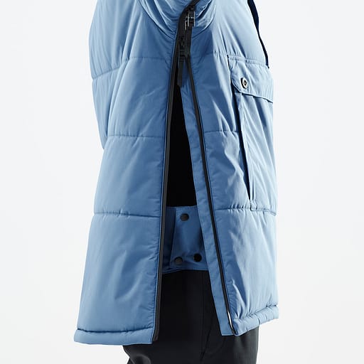 Seitlicher Reißverschluss mit innenliegender Schutzleiste Hauptdetailproduktbild,