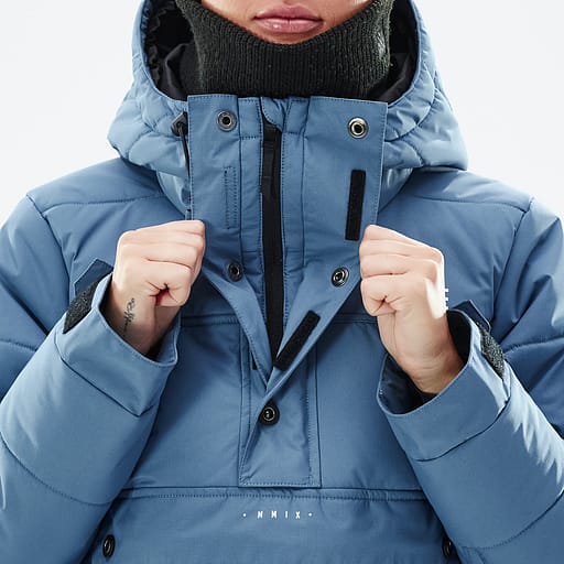 Halber Reißverschluss mit doppelter Schutzleiste Hauptdetailproduktbild,