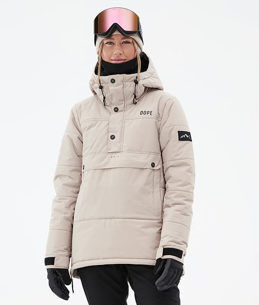 Dope Puffer W 23 Snowboardjacke Damen Sand