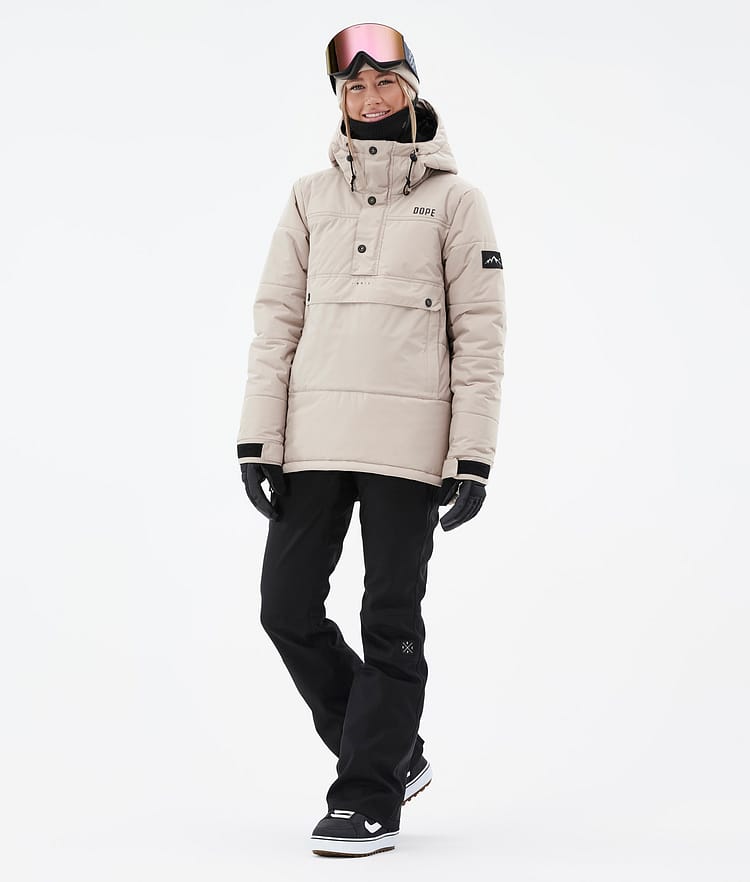 Dope Puffer W Snowboardjacke Damen Sand