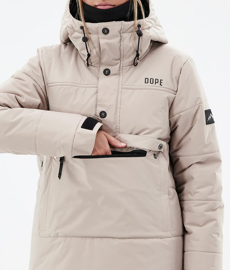 Dope Puffer W Snowboardjacke Damen Sand