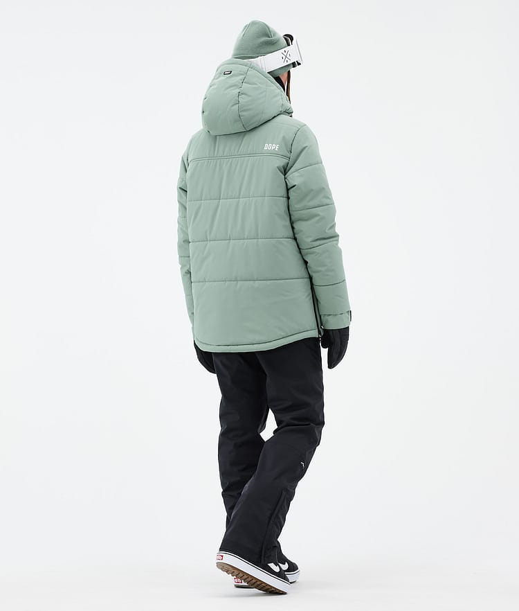 Dope Puffer W Snowboardjacke Damen Faded Green Renewed, Bild 4 von 8