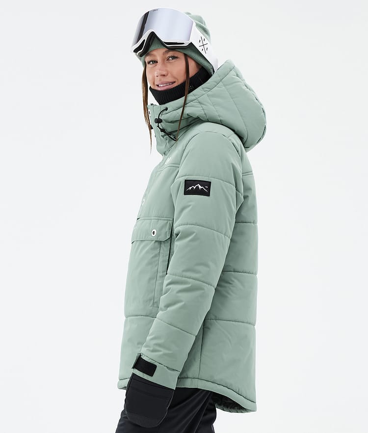 Dope Puffer W Snowboardjacke Damen Faded Green Renewed, Bild 5 von 8
