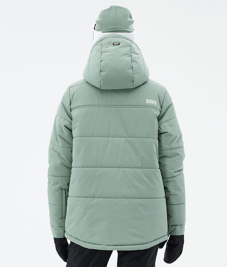 Dope Puffer W Snowboardjacke Damen Faded Green Renewed, Bild 6 von 8