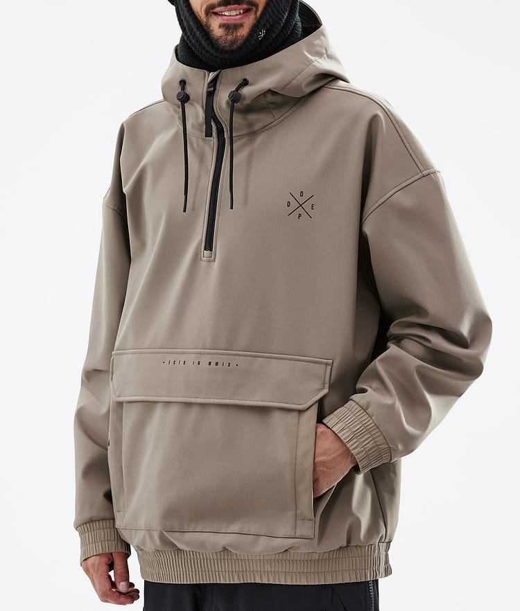 Dope Cyclone 2022 Snowboardjacke Herren Walnut