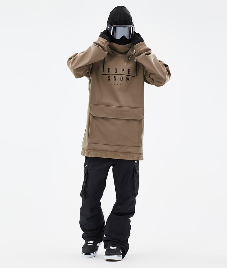 Dope Wylie Snowboardjacke Herren DS Walnut, Image 3 of 9