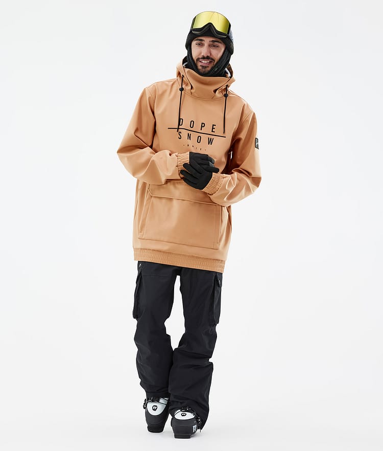 Dope Wylie Skijacke Herren DS Khaki Yellow, Image 3 of 9
