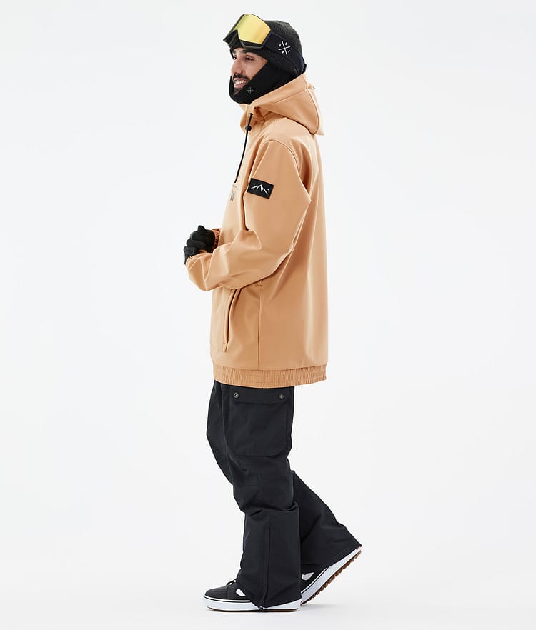 Dope Wylie Snowboardjacke Herren DS Khaki Yellow, Image 4 of 9