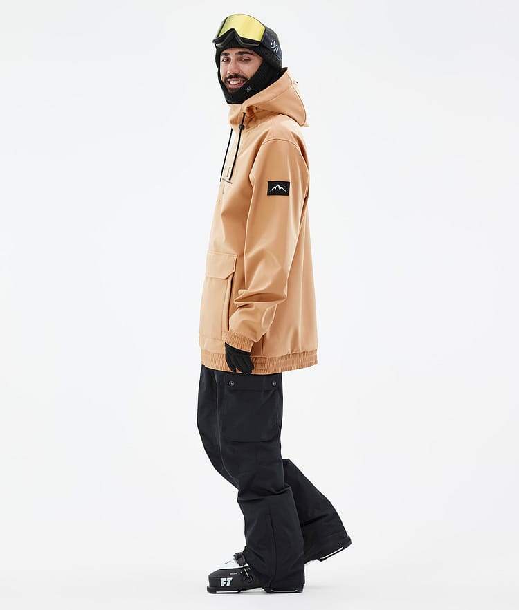 Dope Wylie Skijacke Herren DS Khaki Yellow, Image 4 of 9
