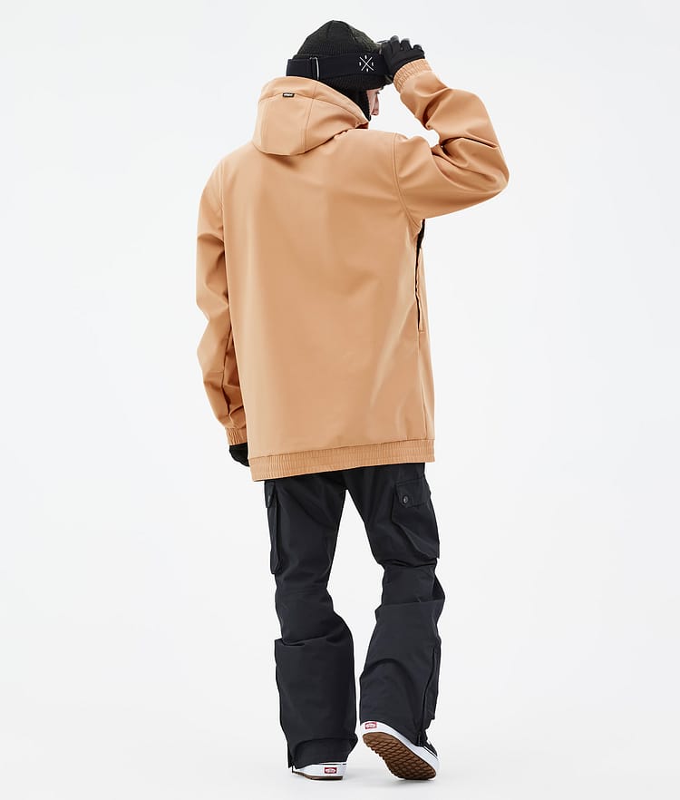 Dope Wylie Snowboardjacke Herren DS Khaki Yellow, Image 5 of 9