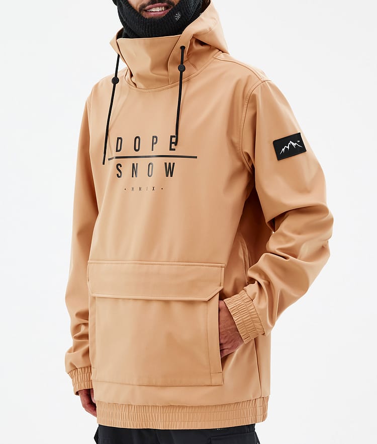Dope Wylie Skijacke Herren DS Khaki Yellow, Image 8 of 9