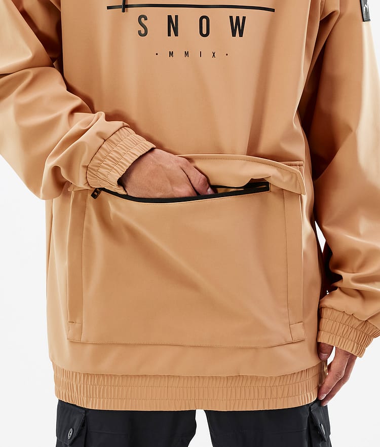 Dope Wylie Skijacke Herren DS Khaki Yellow, Image 9 of 9