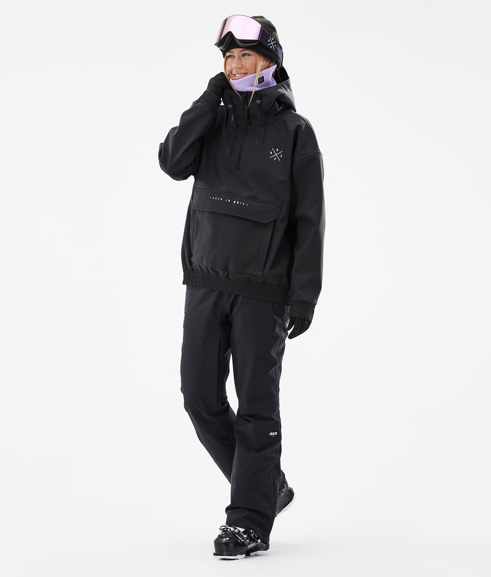 Dope Cyclone W 2022 Skijacke Damen Black, Bild 3 von 9