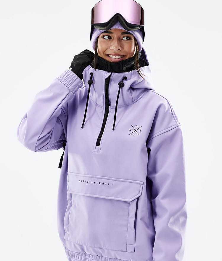 Dope Cyclone W 2022 Snowboardjacke Damen Faded Violet