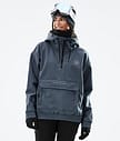 Dope Cyclone W 2022 Skijacke Damen Metal Blue