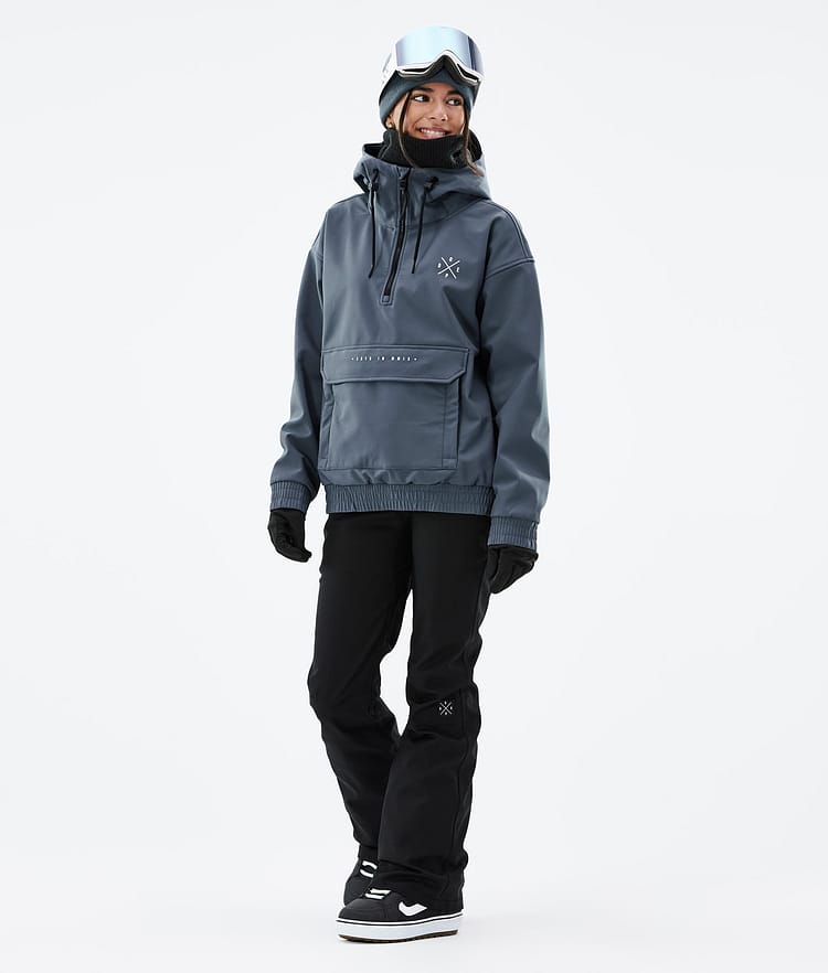 Dope Cyclone W 2022 Snowboardjacke Damen Metal Blue, Bild 3 von 9