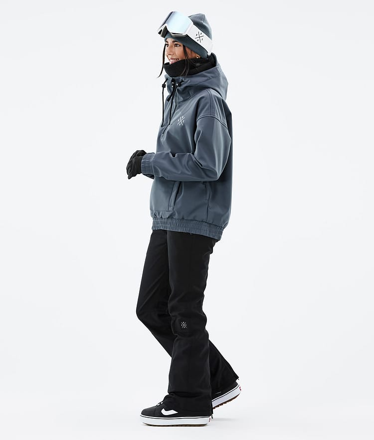 Dope Cyclone W 2022 Snowboardjacke Damen Metal Blue