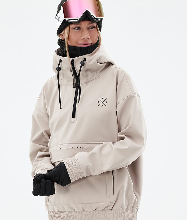 Dope Cyclone W 22 Snowboardjacke Damen Sand, Bild 2 von 9