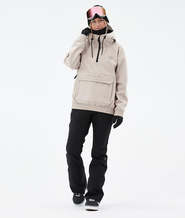 Dope Cyclone W 2022 Snowboardjacke Damen Sand