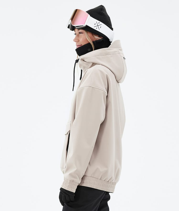 Dope Cyclone W 2022 Snowboardjacke Damen Sand