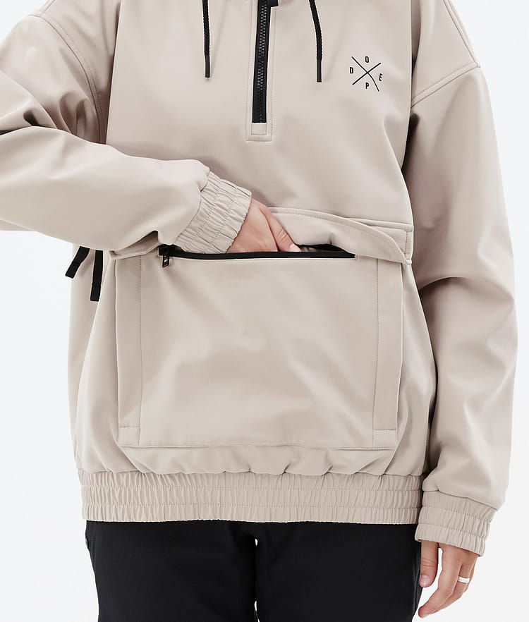 Dope Cyclone W 22 Snowboardjacke Damen Sand, Bild 9 von 9