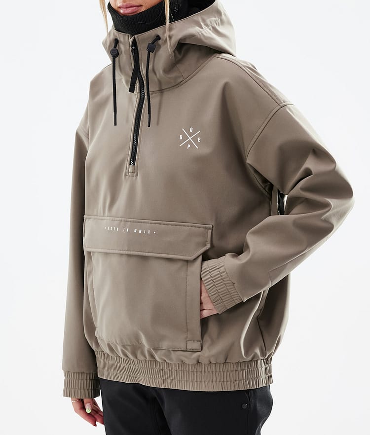 Dope Cyclone W 2022 Snowboardjacke Damen Walnut