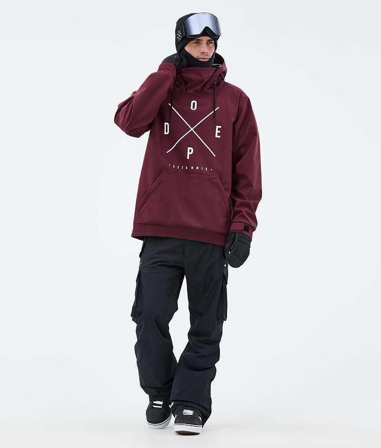 Dope Yeti Snowboardjacke Herren 2X-Up Burgundy Renewed, Bild 2 von 7
