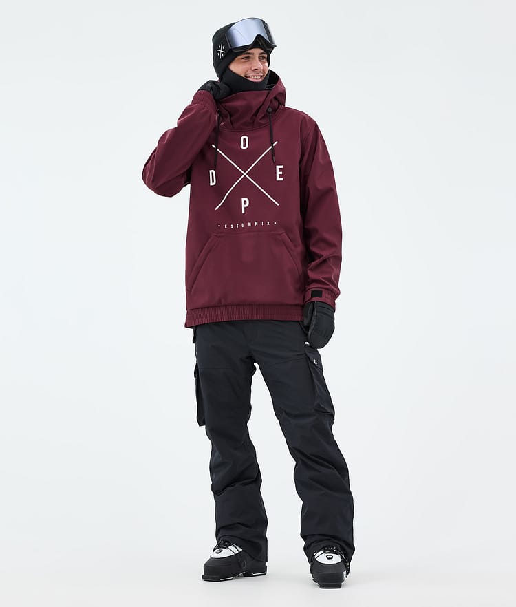 Dope Yeti Skijacke Herren 2X-Up Burgundy, Bild 2 von 7