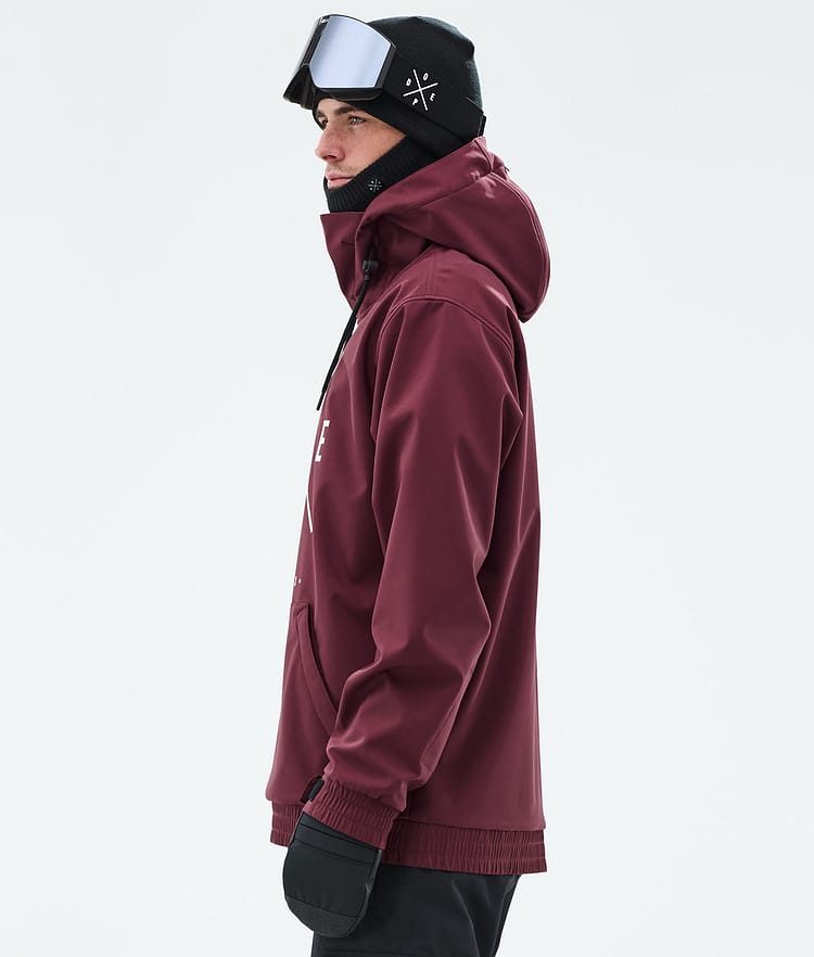 Dope Yeti Snowboardjacke Herren 2X-Up Burgundy Renewed, Bild 5 von 7