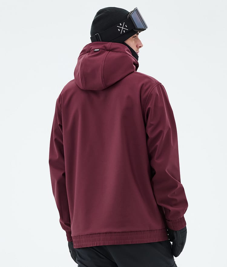 Dope Yeti Snowboardjacke Herren 2X-Up Burgundy Renewed, Bild 6 von 7