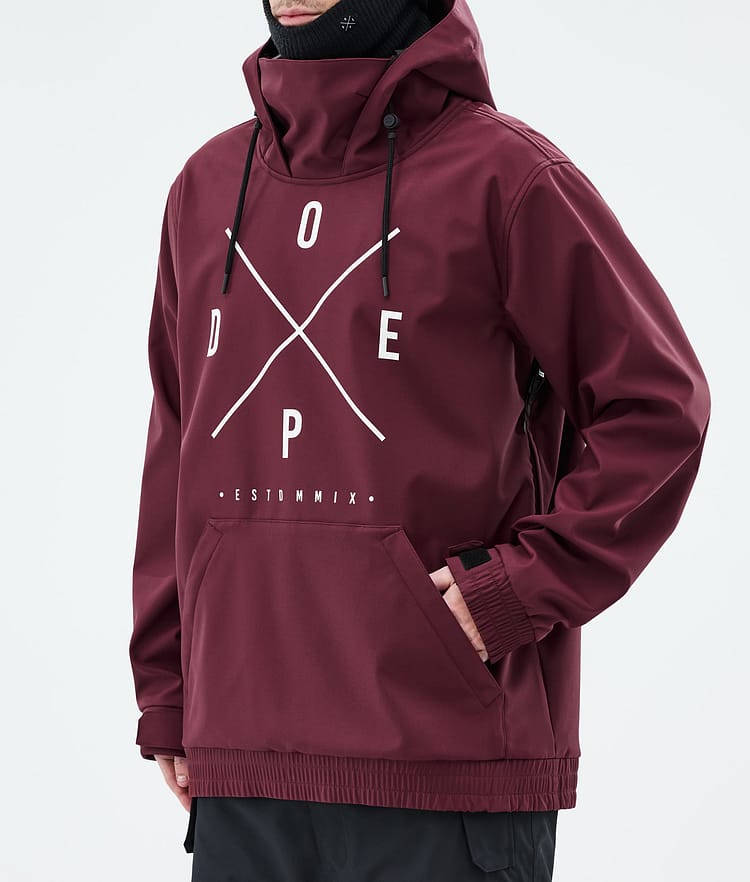 Dope Yeti Snowboardjacke Herren 2X-Up Burgundy Renewed, Bild 7 von 7