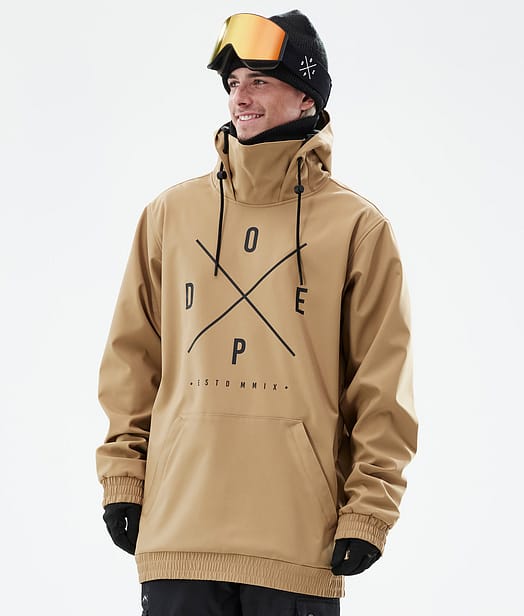 Dope Yeti Snowboardjacke Herren Gold