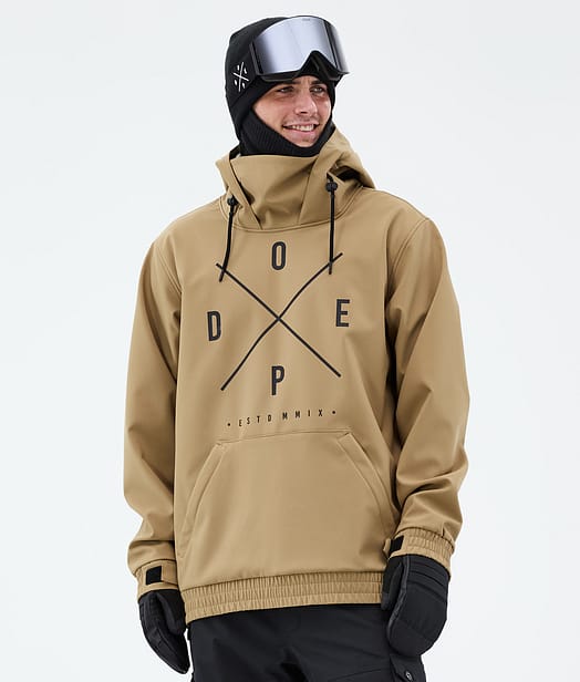 Dope Yeti Snowboardjacke Herren 2X-Up Gold