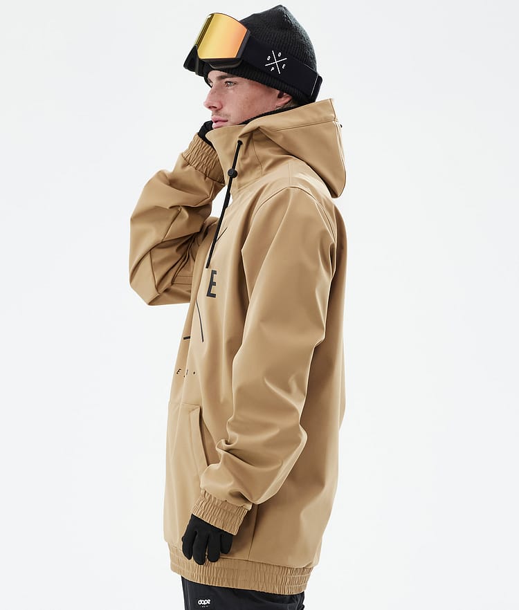 Dope Yeti Snowboardjacke Herren 2X-Up Gold