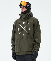 Dope Yeti Skijacke Herren 2X-Up Olive Green