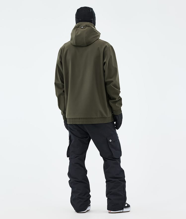Dope Yeti Snowboardjacke Herren 2X-Up Olive Green Renewed, Bild 4 von 7