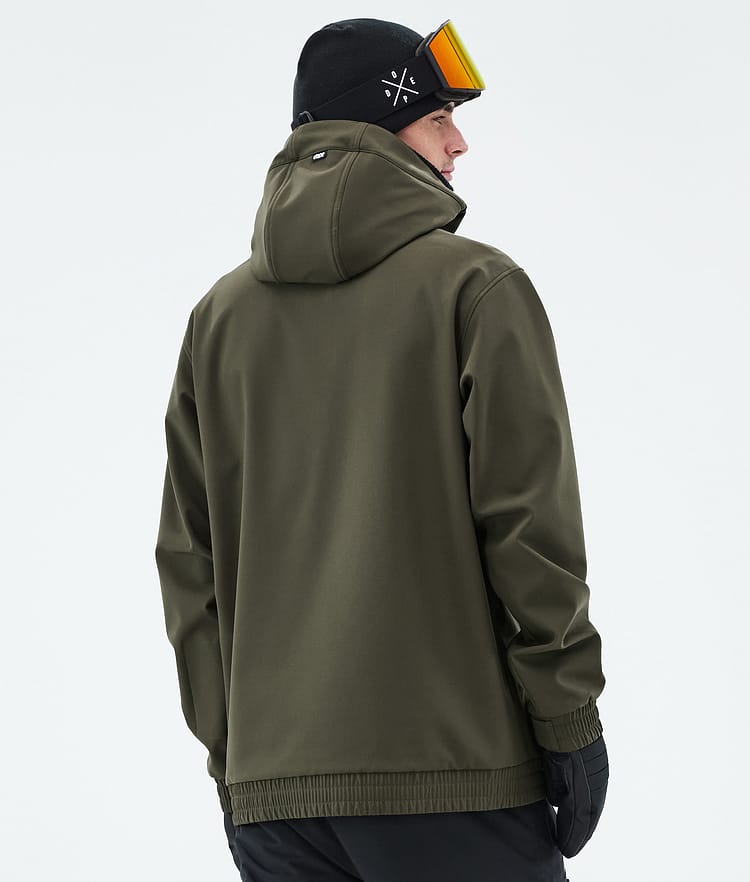 Dope Yeti Snowboardjacke Herren 2X-Up Olive Green Renewed, Bild 6 von 7