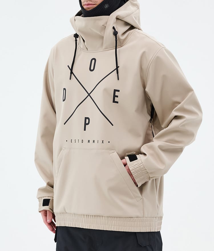 Dope Yeti Snowboardjacke Herren 2X-Up Sand, Bild 7 von 7