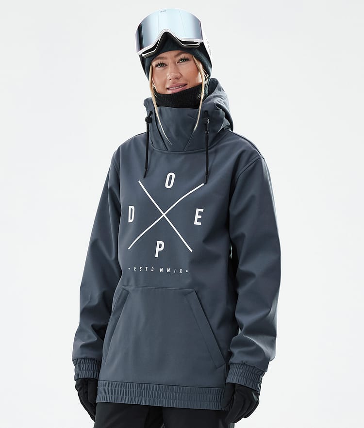 Dope Yeti W Snowboardjacke Damen 2X-Up Metal Blue