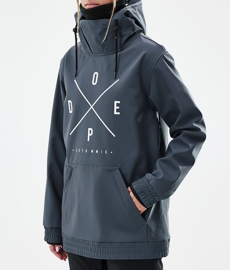 Dope Yeti W Snowboardjacke Damen 2X-Up Metal Blue