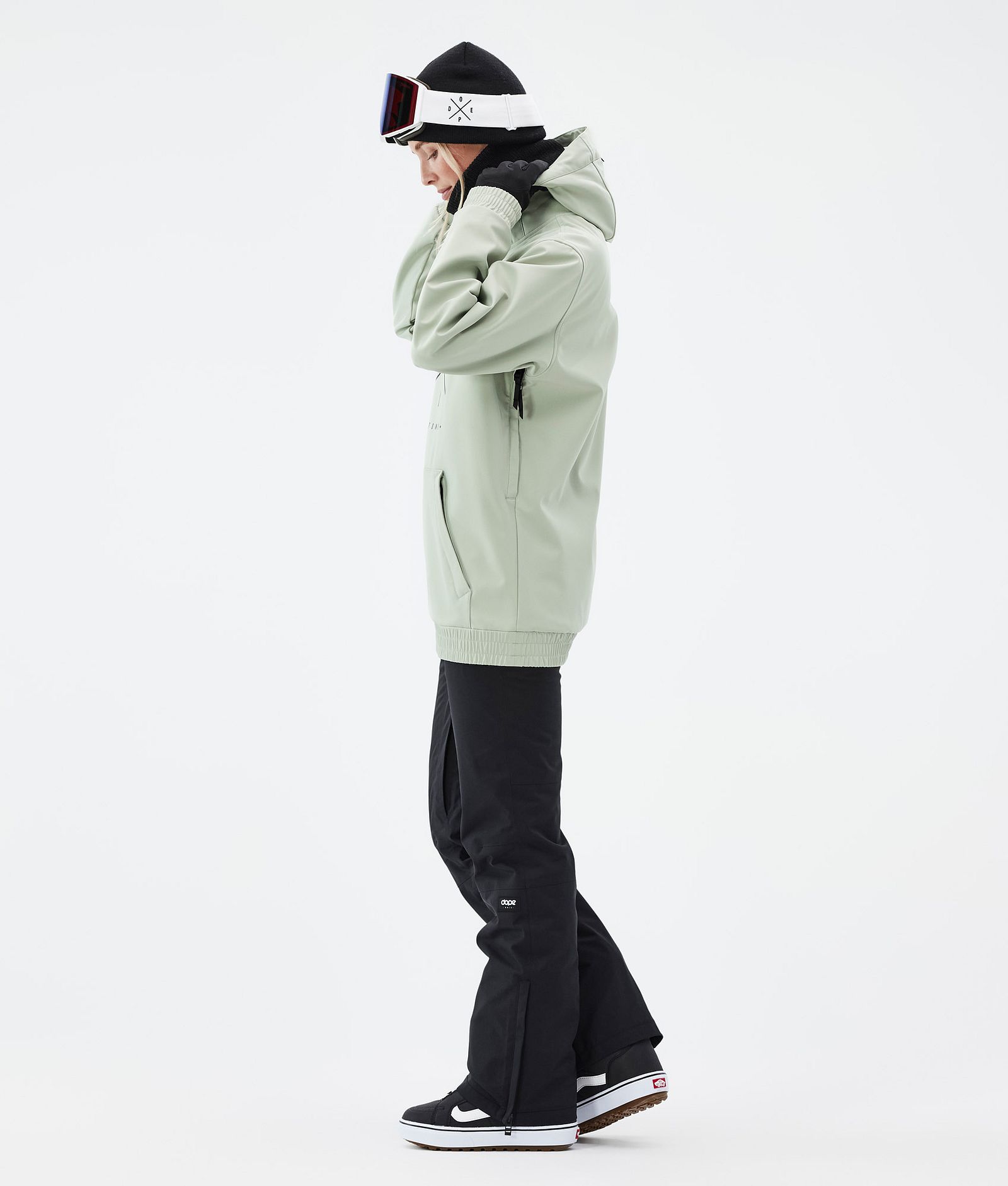 Dope Yeti W Snowboardjacke Damen 2X-Up Soft Green