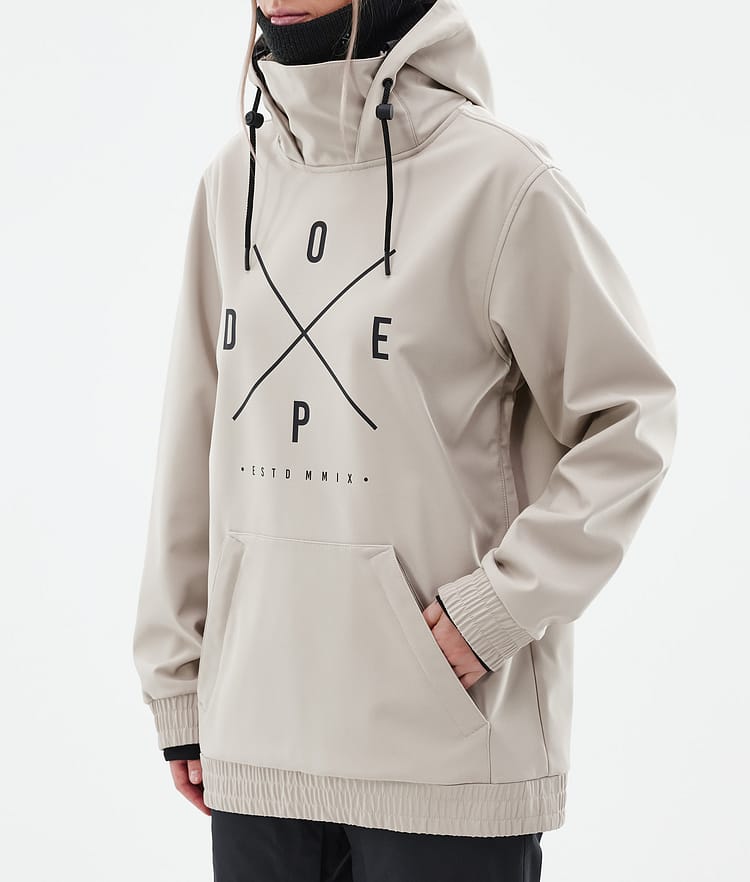 Dope Yeti W Snowboardjacke Damen 2X-Up Sand Renewed, Bild 6 von 8