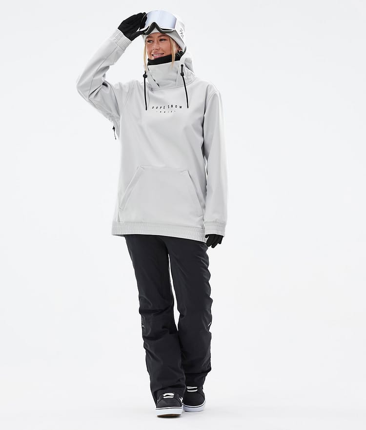 Dope Yeti W 22 Snowboardjacke Damen Range Light Grey, Bild 6 von 8