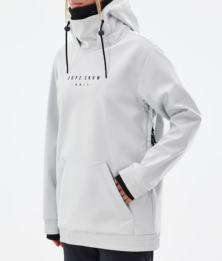 Dope Yeti W 22 Snowboardjacke Damen Range Light Grey, Bild 8 von 8