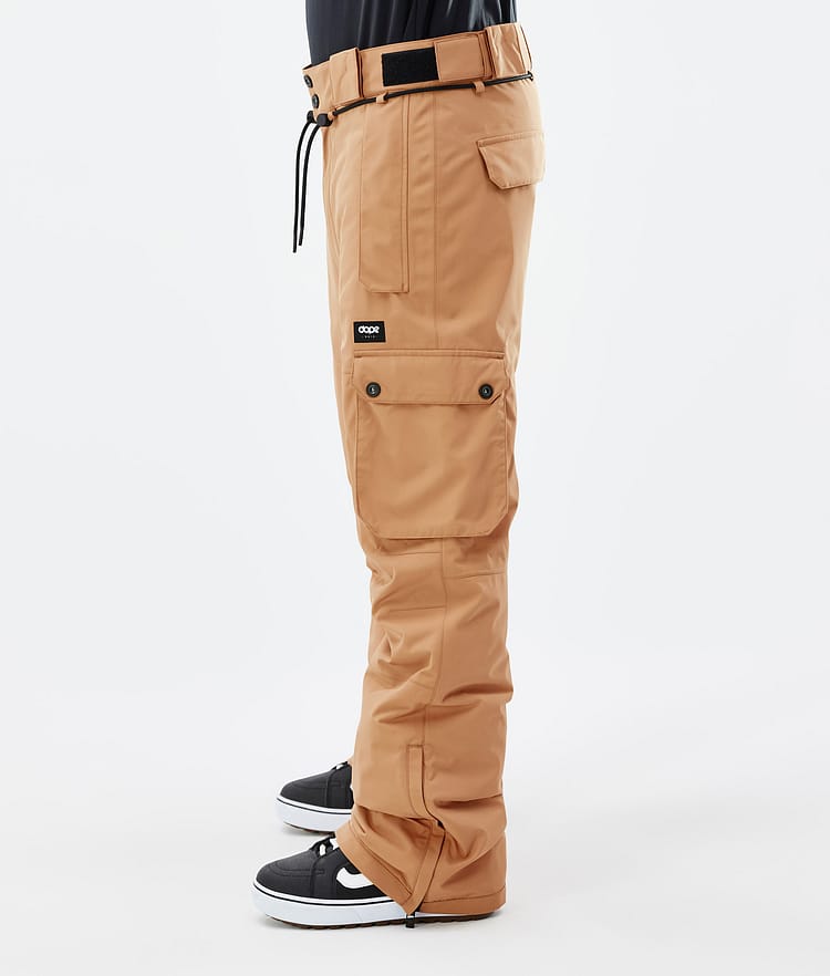 Dope Iconic Snowboardhose Herren Khaki Yellow