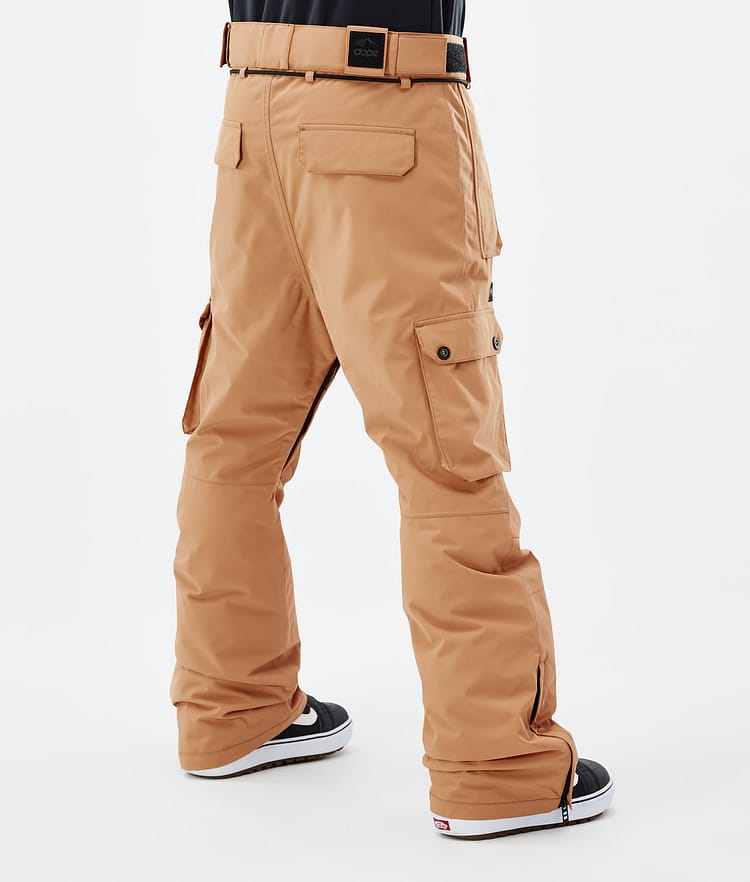 Dope Iconic Snowboardhose Herren Khaki Yellow