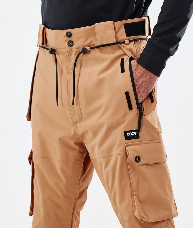 Dope Iconic Skihose Herren Khaki Yellow