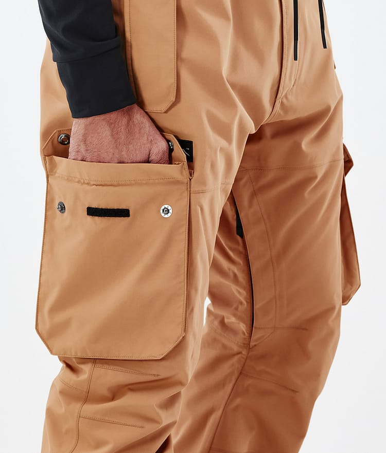 Dope Iconic Skihose Herren Khaki Yellow