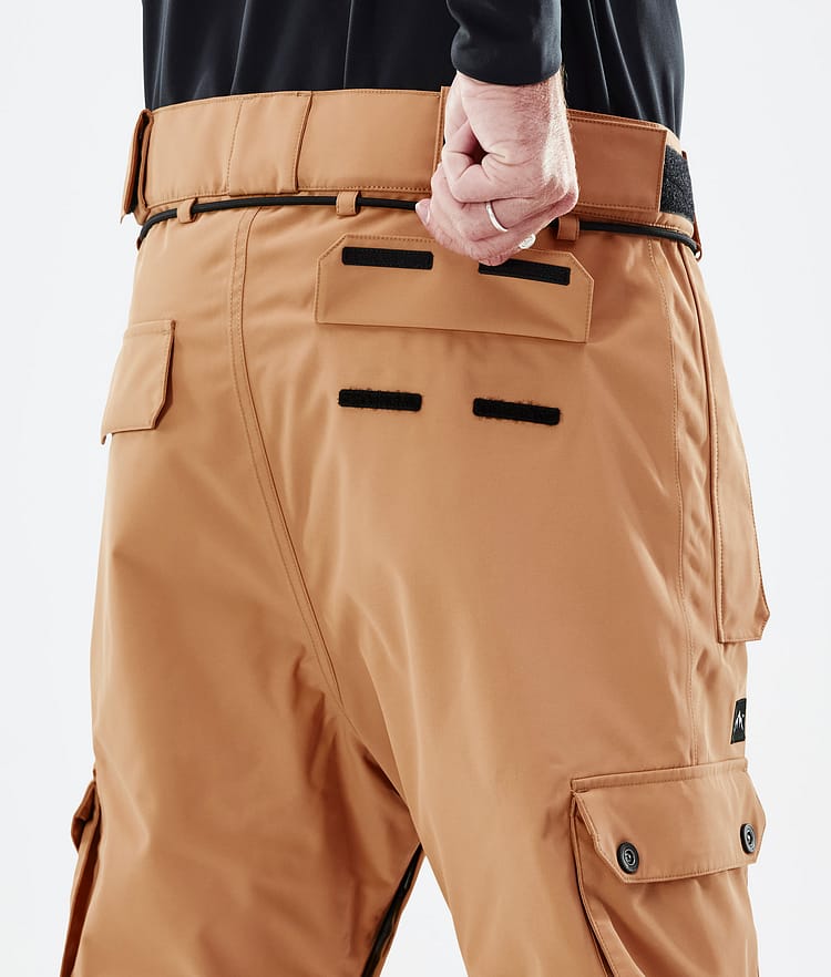 Dope Iconic Snowboardhose Herren Khaki Yellow